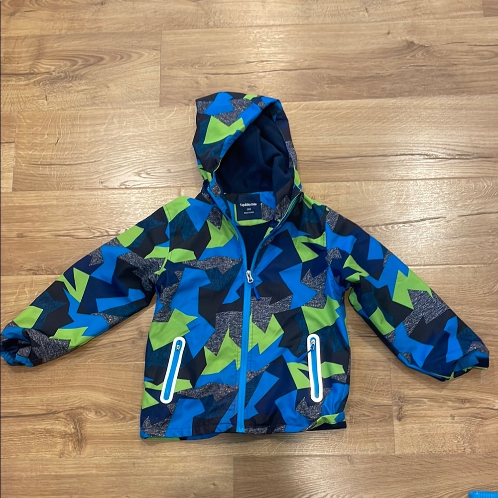 Top&Sky Kids - Colorful Geometric Patterned Jacket(youth 130)